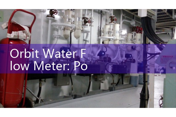 Orbit Water Flow Meter: Portable Digital Outdoor Hose Gallon Trackers
